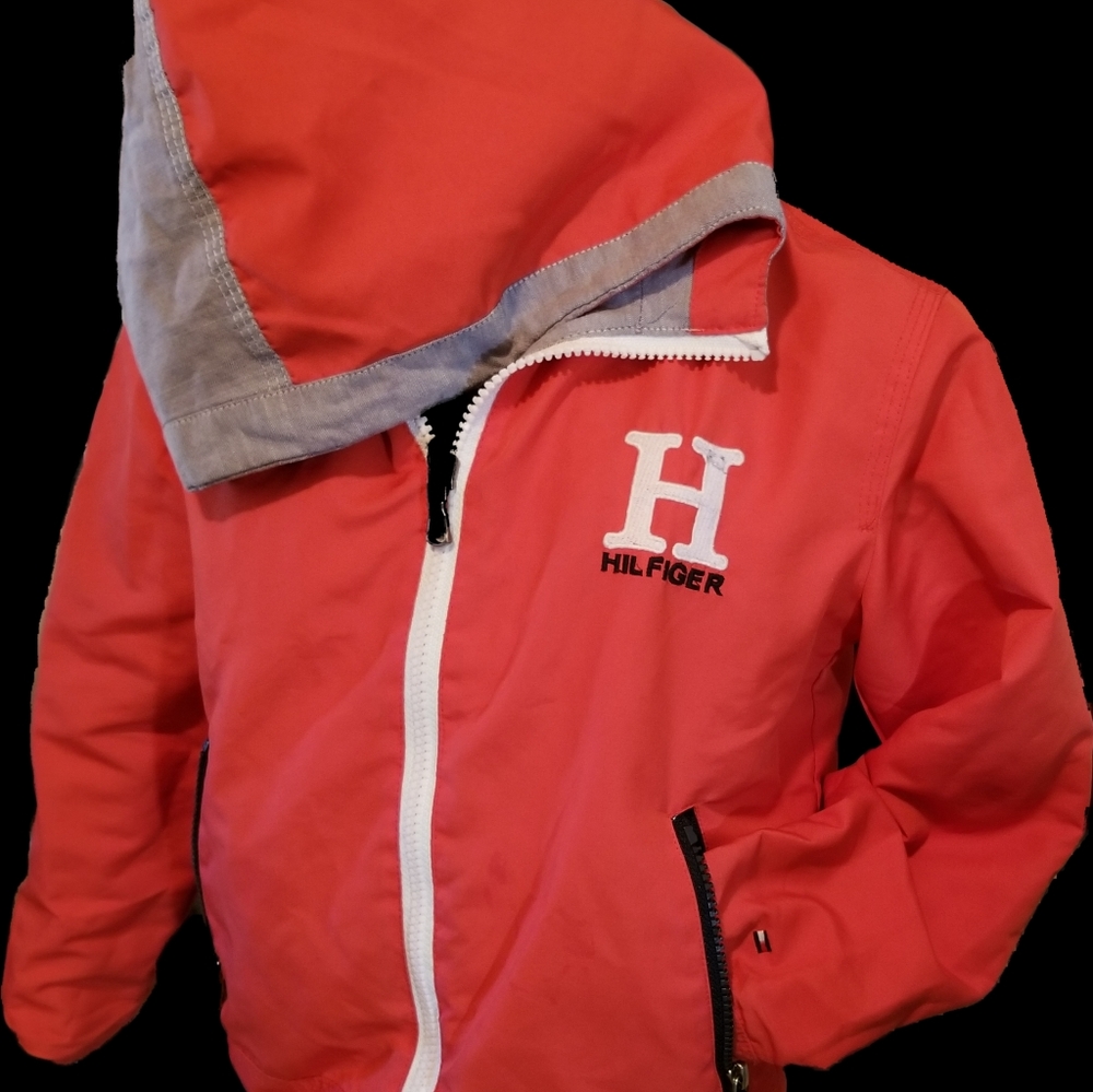 Reversible hooded jacket Hilfiger